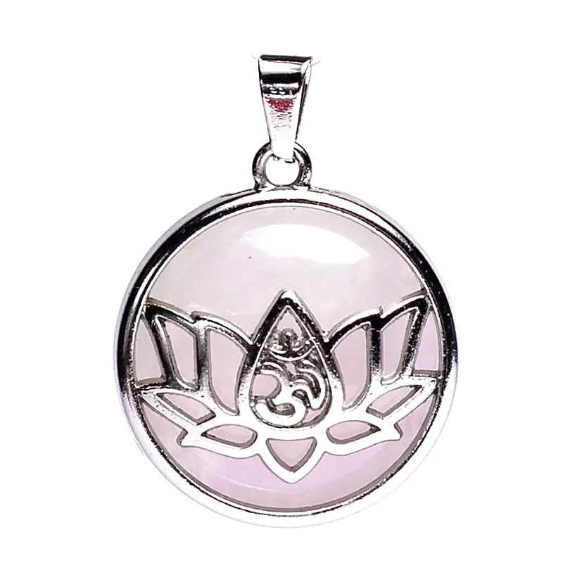 Hanger Rozekwarts Lotus Ohm