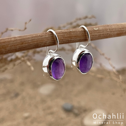 Amethyst Silber Ohrringe