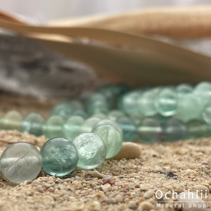 Fluorite green bracelet 10mm