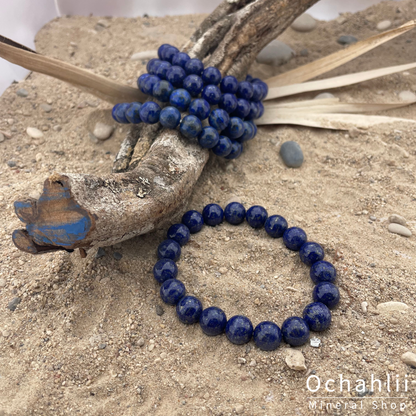 Lapis Lazuli AA Armband 10mm