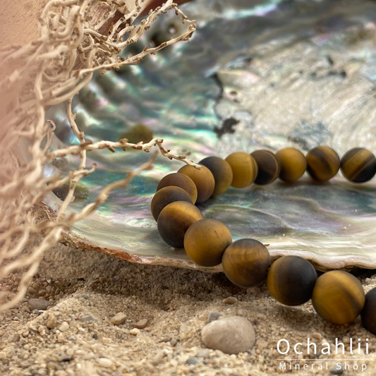 Tiger eye bracelet 8mm matt