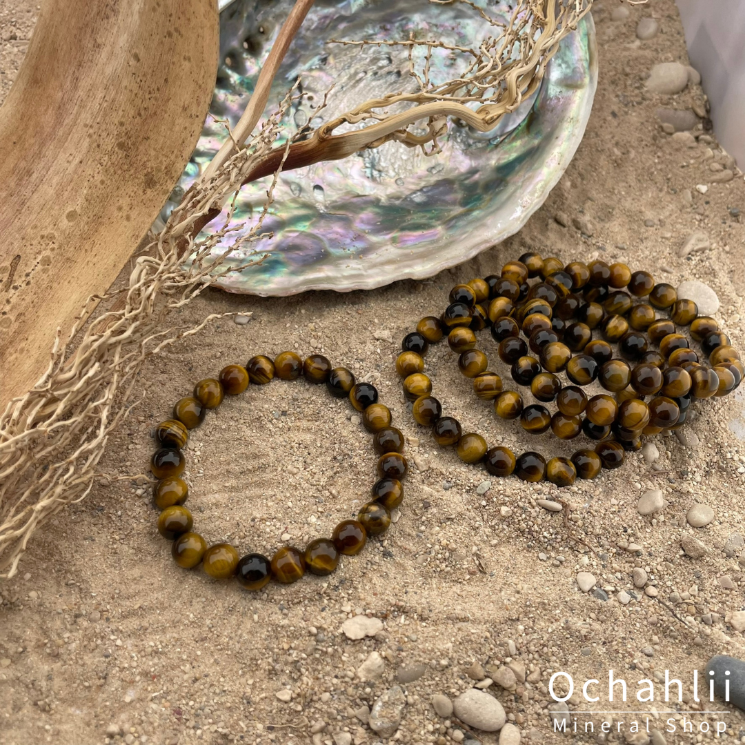 Tiger eye bracelet 8mm