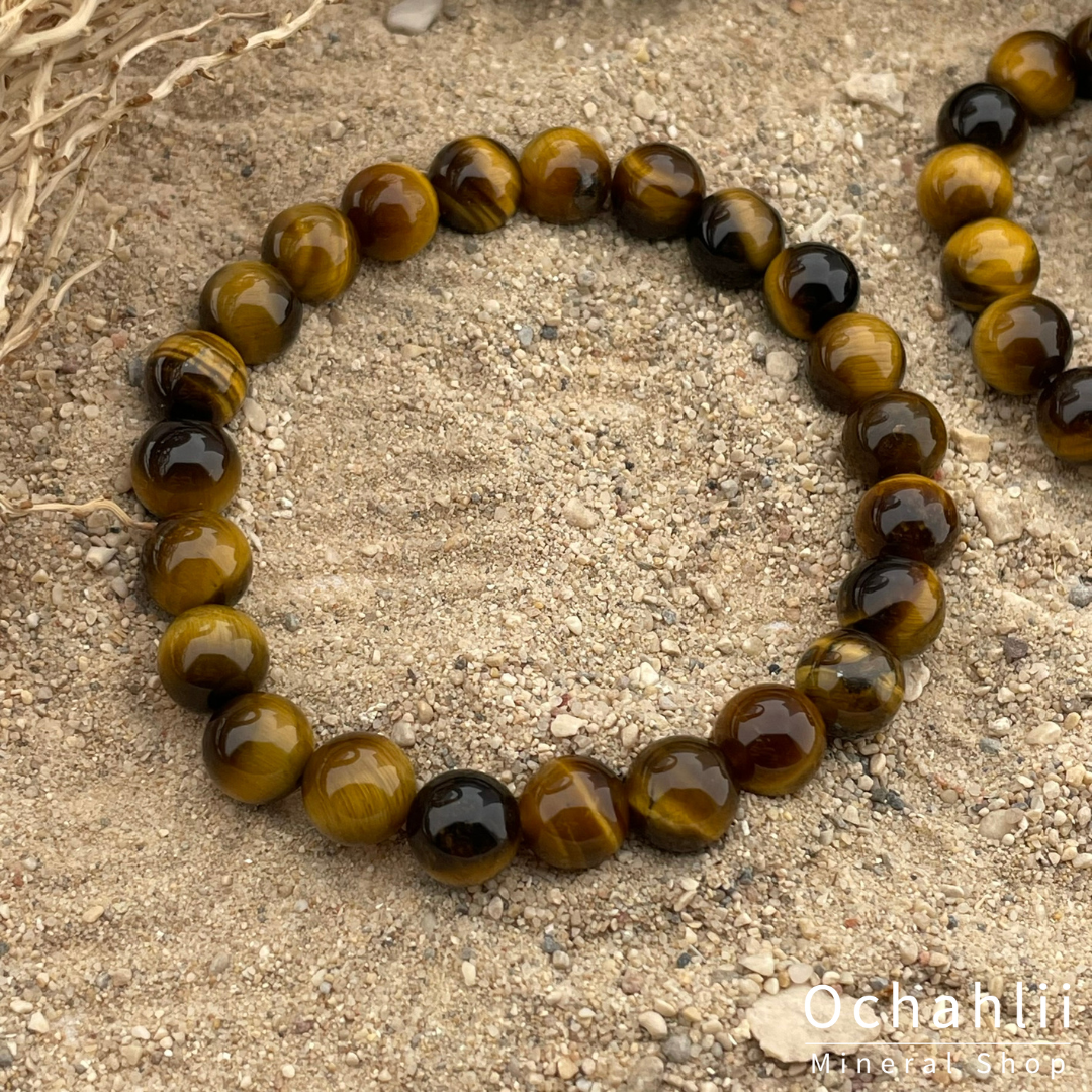 Tiger eye bracelet 8mm