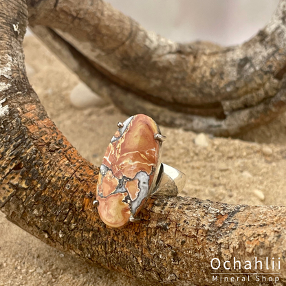 Bague en argent Malingano Jasper taille 60