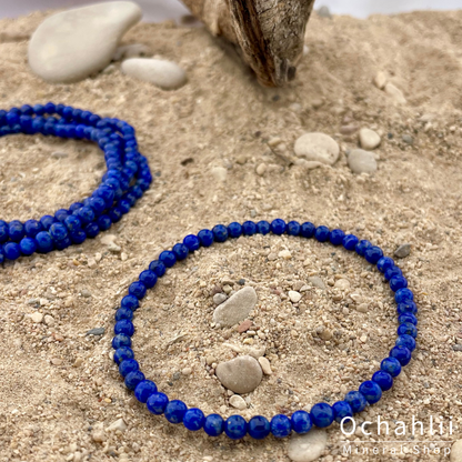 Bracelet Lapis-Lazuli 4mm