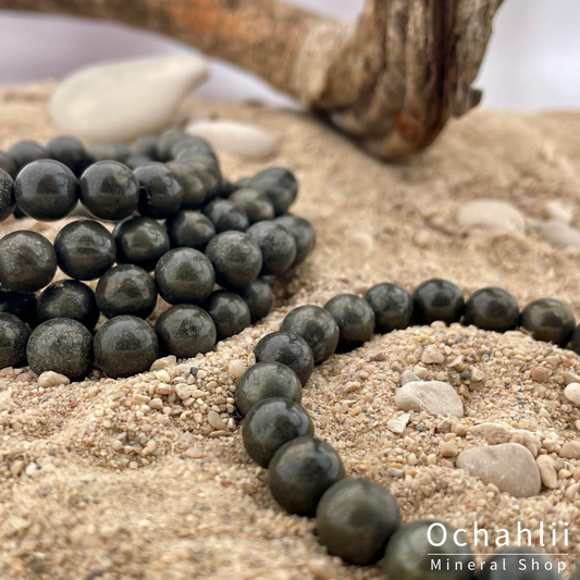 Pyrite bracelet 8mm