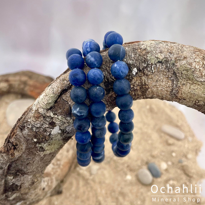 Sodalite bracelet 8mm MAT