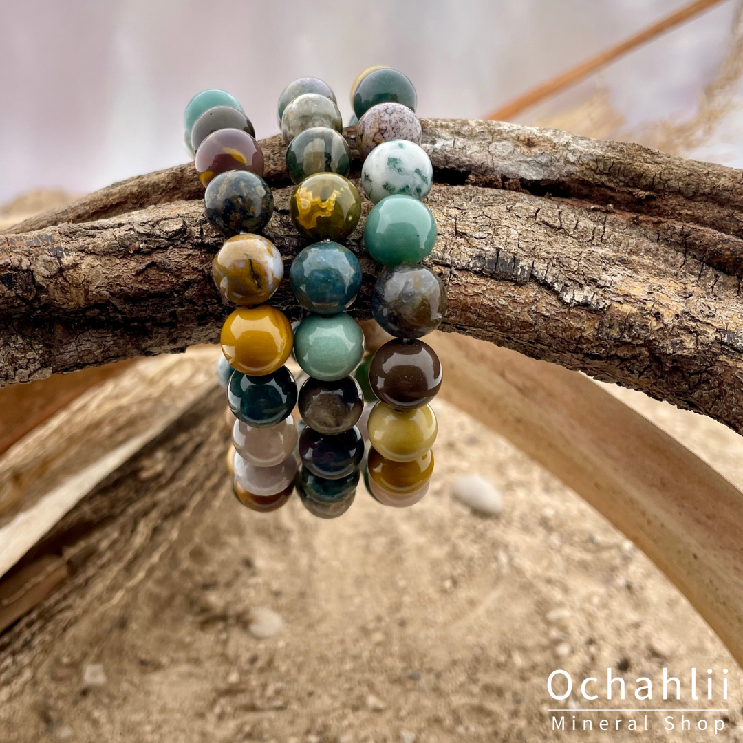 Jasper Ocean bracelet 10mm