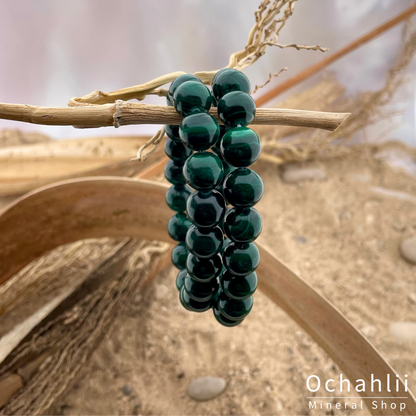 Malachite bracelet 10mm