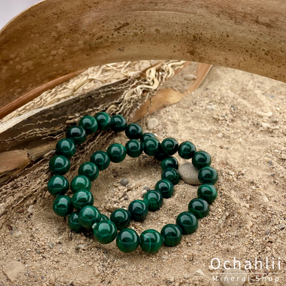 Malachite bracelet 10mm