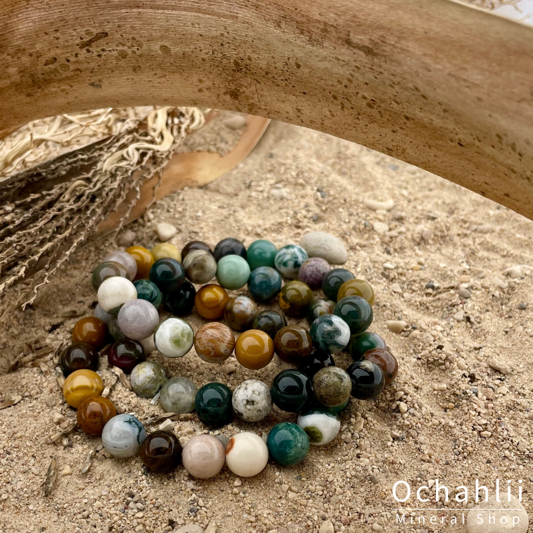 Jasper Ocean bracelet 10mm