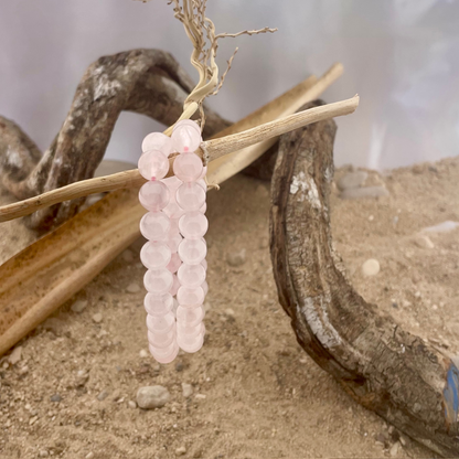 Rose quartz bracelet 8mm