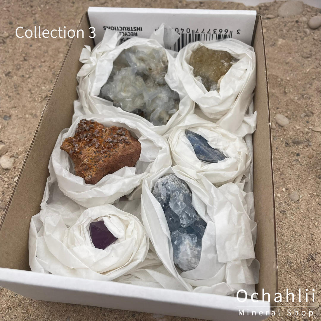 Coffret minéral collection mixte 3