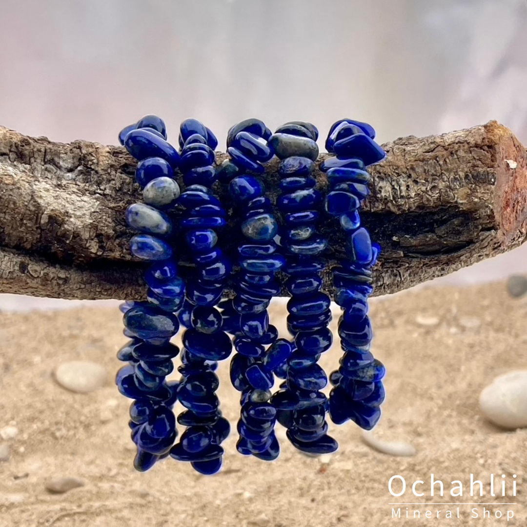 Bracelet fendu Lapis Lazuli